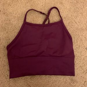 Lululemon crop too sports bra